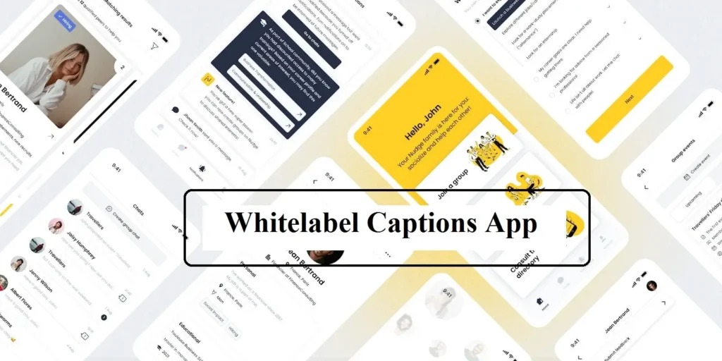 Whitelabel Captions App