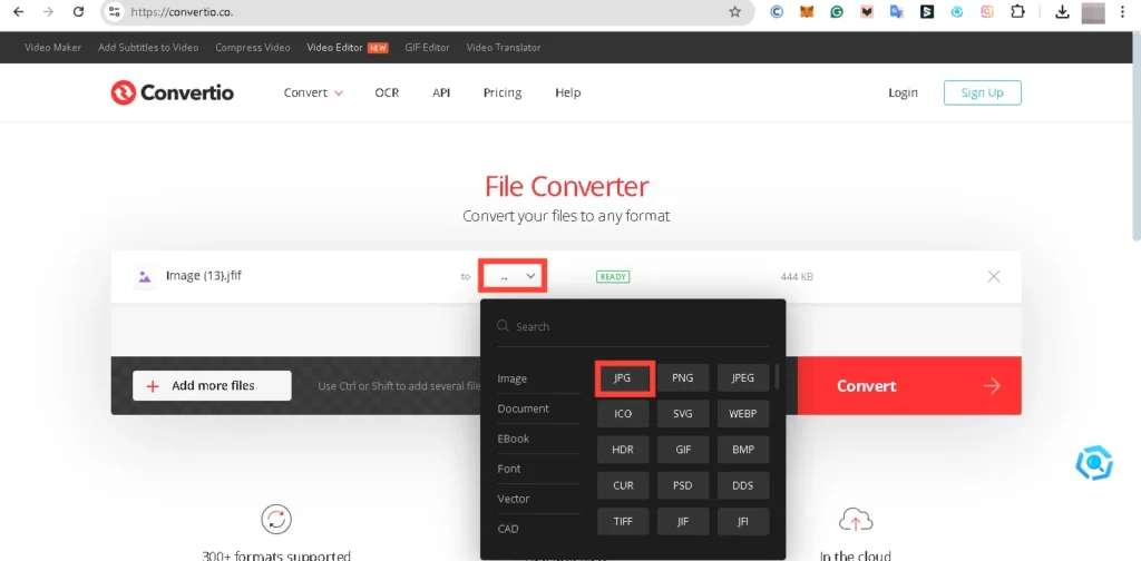 How to Convert Files on Convertio