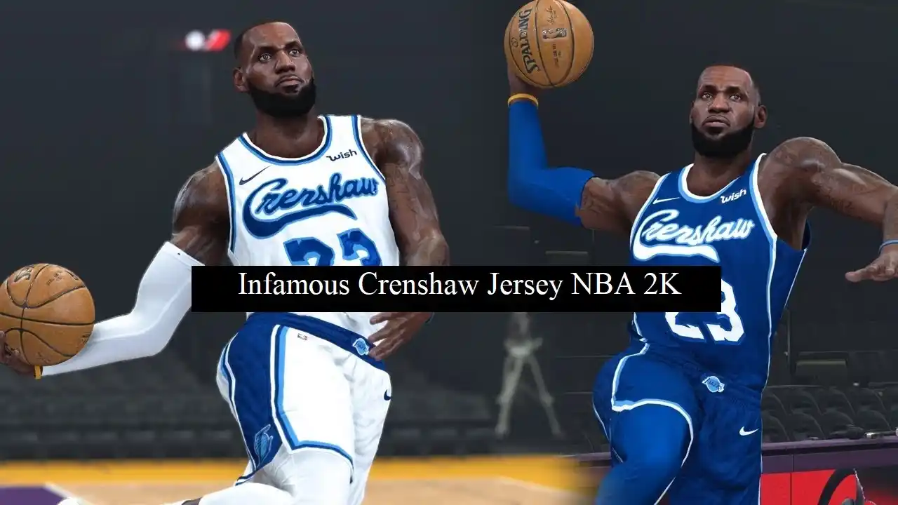 Infamous Crenshaw Jersey NBA 2K