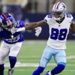 New York Giants vs Dallas Cowboys match player stats