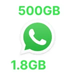 how much data does WhatsApp use